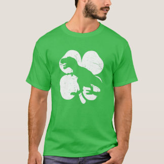 T-shirt Dinosaur St Patricks Day Cool Boys Kids Toddler Ir