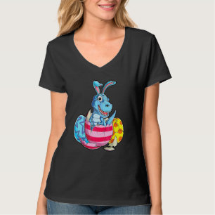 T-shirt Dinosaur T Rex OEufs de lapin de Pâques Oreilles G