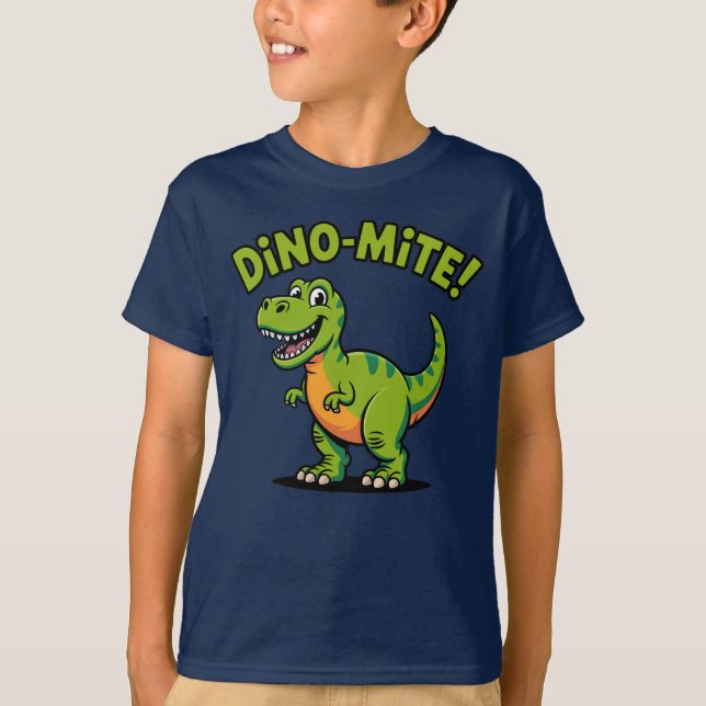 T-shirt Dinosaur Theme (Devant)