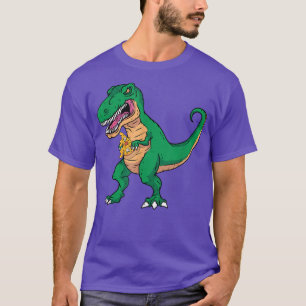 T-shirt Dinosaur Tre Pizza Graphic Pizza Lover Italien Foo