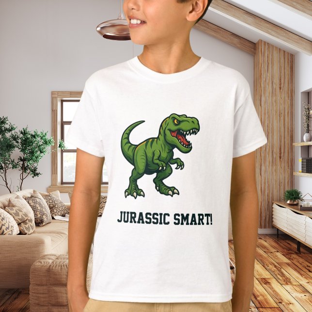 T-shirt Dinosaur Tyrannosaurus Rex Jurassic intelligent (Créateur téléchargé)