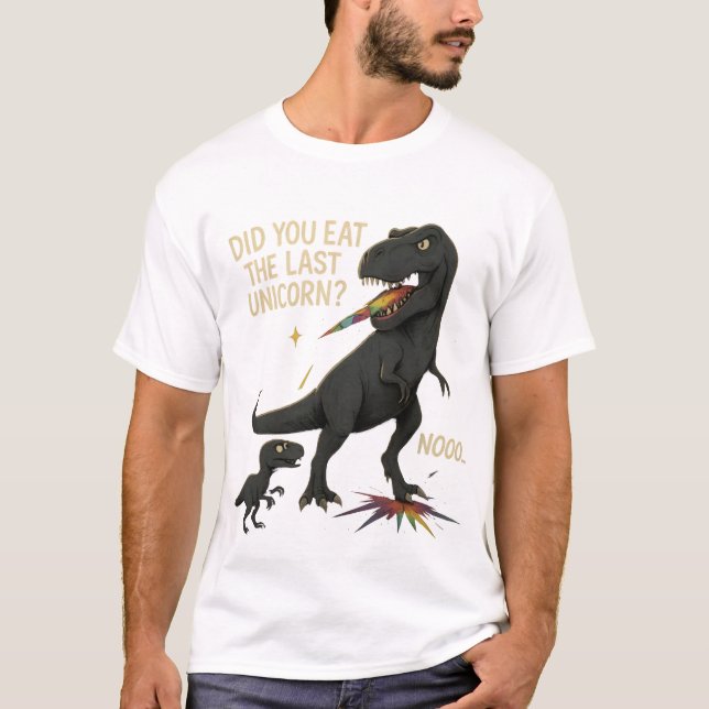 T-Shirt Dinosaur Unicorn (Devant)