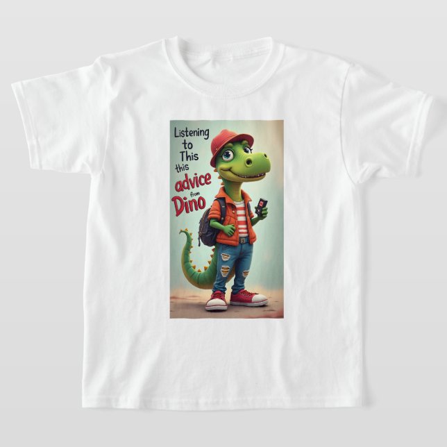T-shirt dinosaure (Poser)