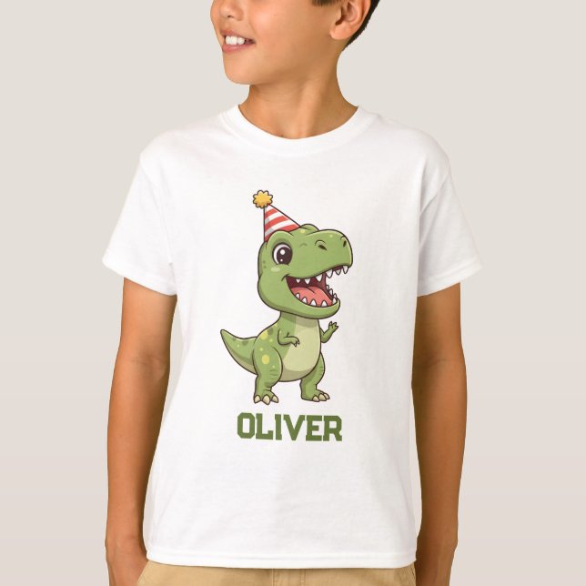 T-shirt dinosaure (Devant)
