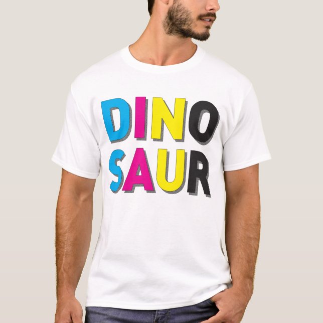 T-SHIRT DINOSAURE (Devant)