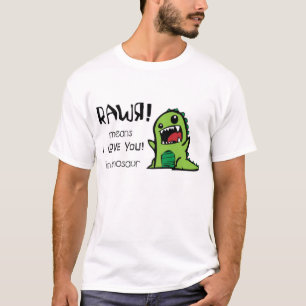 T-shirt dinosaure