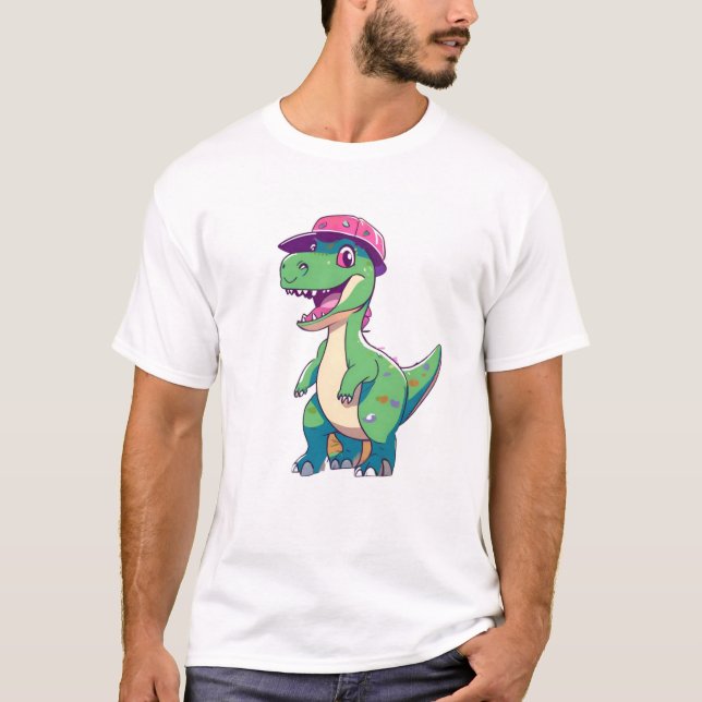 T-shirt dinosaure (Devant)