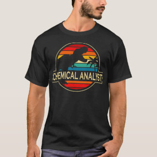 T-shirt Dinosaure, analyste chimique