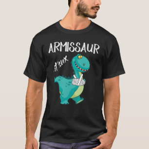 T-shirt Dinosaure Arme brisé Il Sux