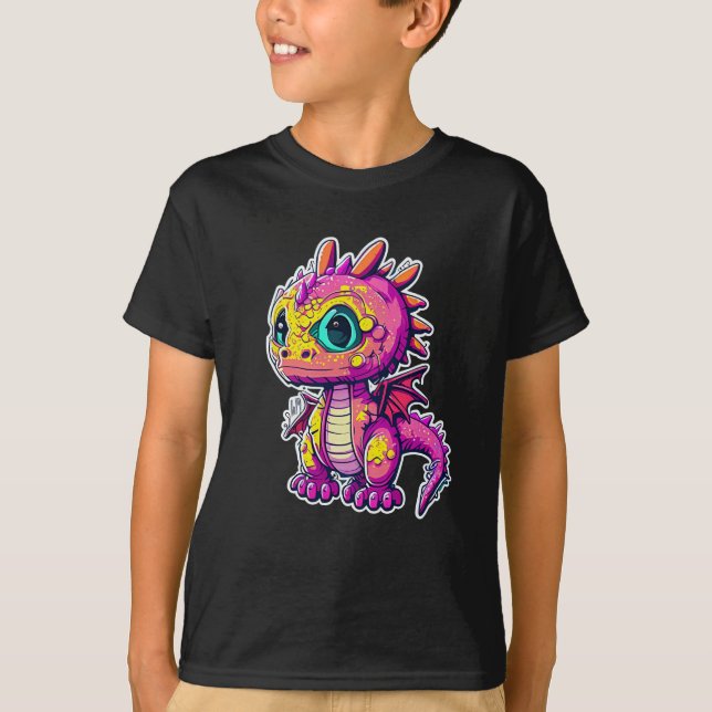 T-shirt Dinosaure bébé adorable | Jurassic Joy (Devant)