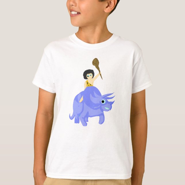 T-shirt Dinosaure bleu (Devant)