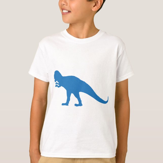 T-shirt Dinosaure Bleu (Devant)