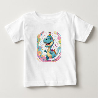 T-shirt Dinosaure Carton mignon