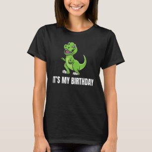 T-shirt Dinosaure C'est Anniversaire Reptile Animal Graphi