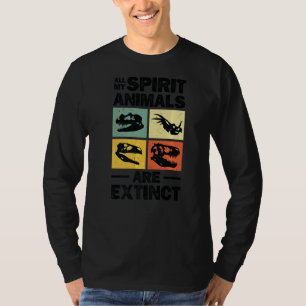 T-shirt Dinosaure Chasseur d'os préhistoriques Paléontolog
