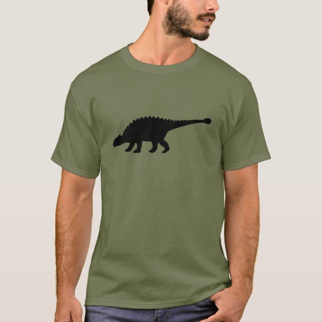 T-shirt Dinosaure d'Ankylosaurus (Devant)