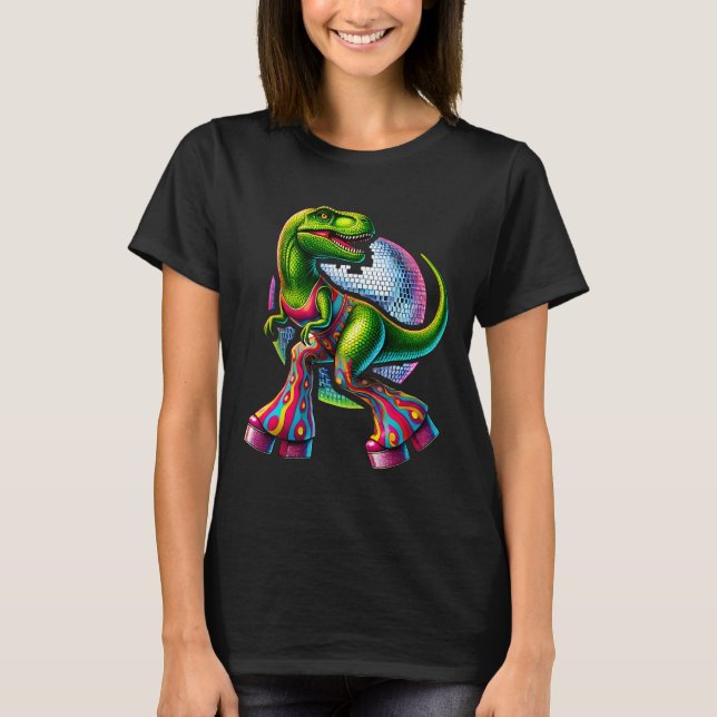 T-shirt Dinosaure de danse amusant  (Devant)