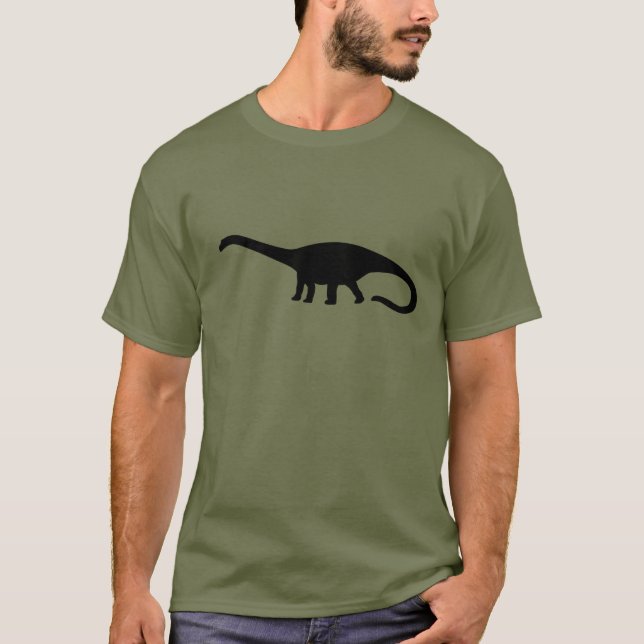T-shirt Dinosaure de Diplodocus (Devant)
