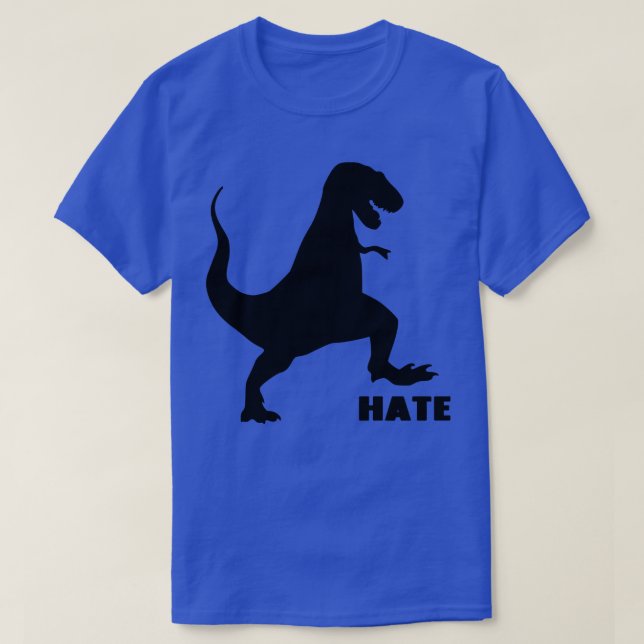 T-shirt Dinosaure de haine de Stomp (Design devant)