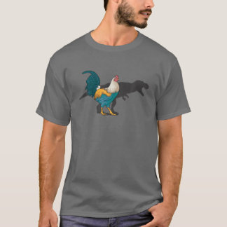 T-shirt Dinosaure de poulet Ombre T Rex Hen Lover Cute Chi
