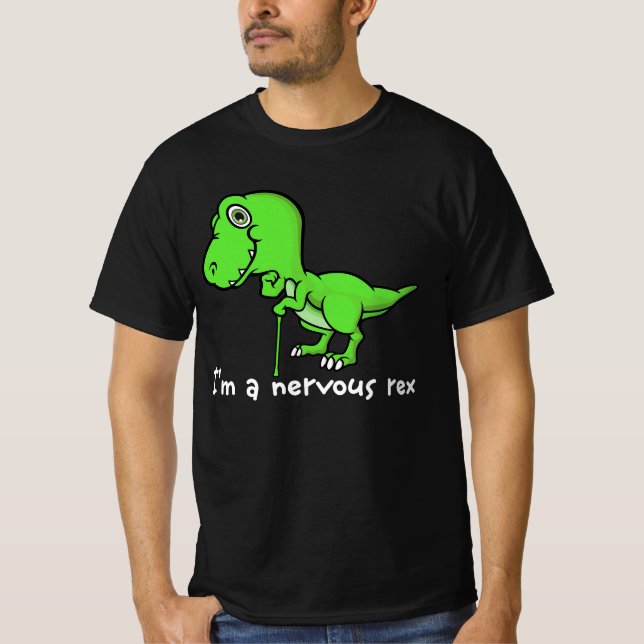 T-shirt Dinosaure De Sensibilisation À La Santé Mentale Re (Devant)
