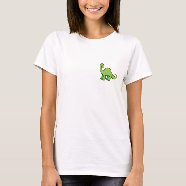 T-shirt Dinosaure délicieux (Devant)