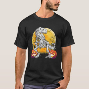 T-shirt Dinosaure Dinosaure Squelette Halloween Costume Ad