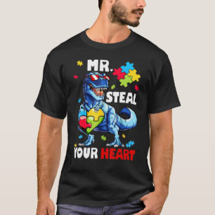 T-shirt Dinosaure Dinosaure T Rex Embrasser Sensibilisatio