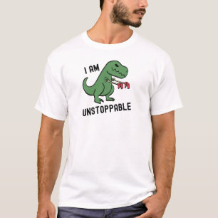 T-shirt Dinosaure Dinosaure T rex Je ne peux pas arrêter