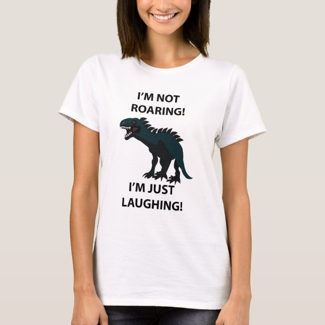T-shirt Dinosaure drôle (Devant)