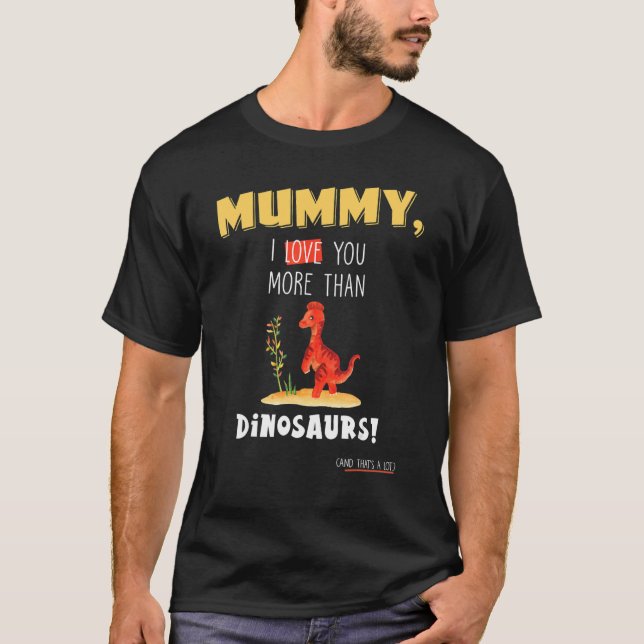 T-shirt Dinosaure Du Jour 2019s Du Fils Et Du Daug (Devant)