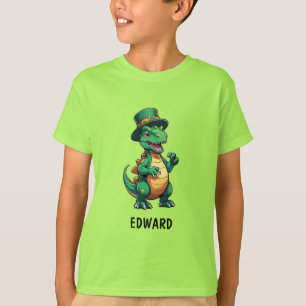 T-shirt Dinosaure du jour de la St Patrick