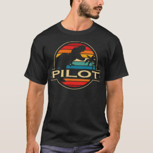 T-shirt Dinosaure du pilote