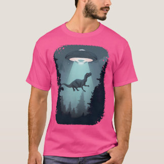 T-shirt Dinosaure Espace Ufo