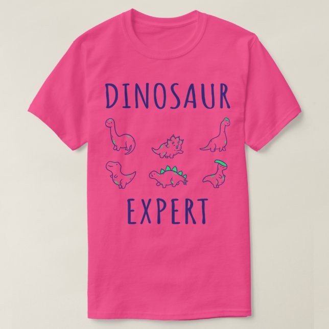 T-shirt Dinosaure Expert IV (Design devant)