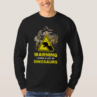 T-shirt Dinosaure Expert & Types De Dinosaures Pour Enfant