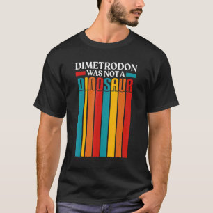 T-shirt Dinosaure Faits Pour Adultes Dimetrodon Jurassic P