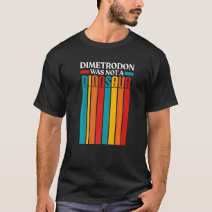 T-shirt Dinosaure Faits Pour Adultes Dimetrodon Jurassic P