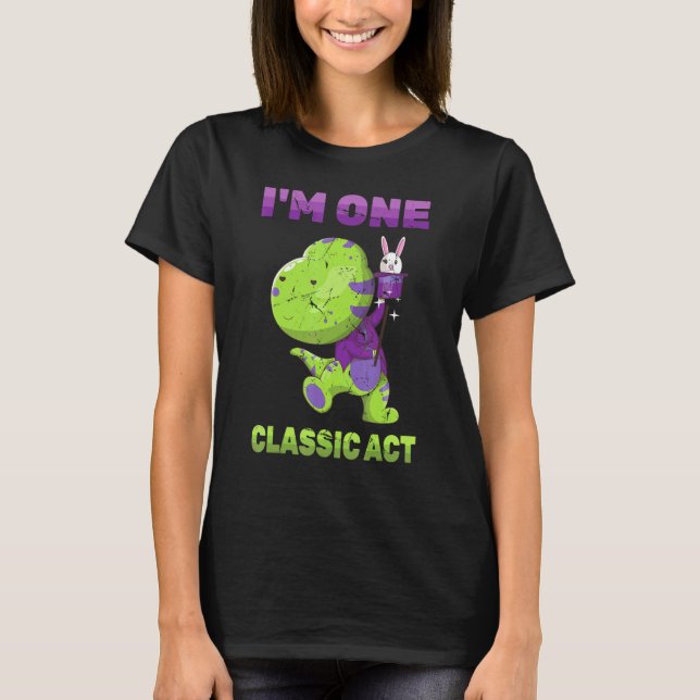 T-shirt Dinosaure - Im One Classic Act - Magicien - Magici (Devant)