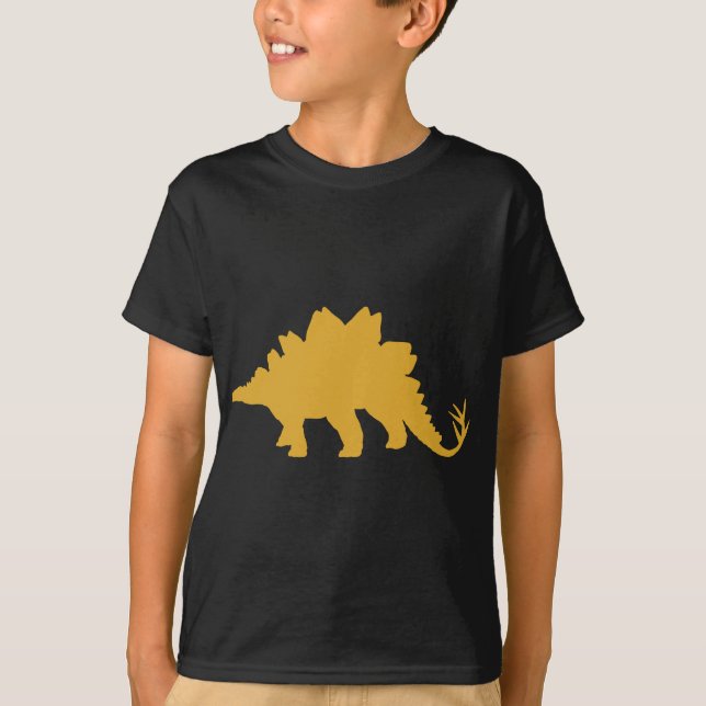 T-shirt Dinosaure jaune (Devant)