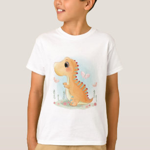 T-shirt Dinosaure joyeux Jouant
