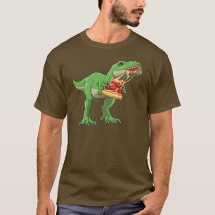 T-shirt Dinosaure Manger Pizza Pizzasaurus Tre Amateurs de