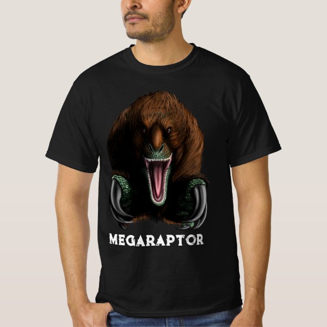 T-shirt dinosaure Megaraptor (Devant)
