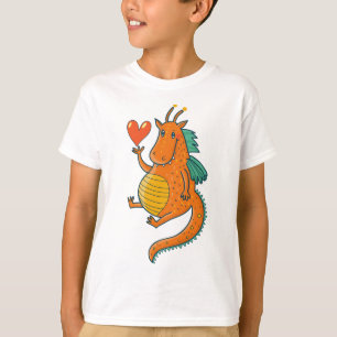 T-shirt Dinosaure mignon de bébé