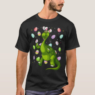 T-shirt Dinosaure Oeuf de Pâques Funny Brontosaurus Pâques