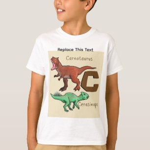 T-shirt Dinosaure ou animal préhistorique
