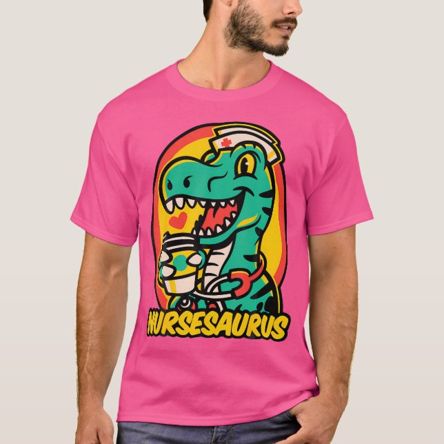 T-shirt Dinosaure Paléontologue Médicale Fossil T-Re (Devant)