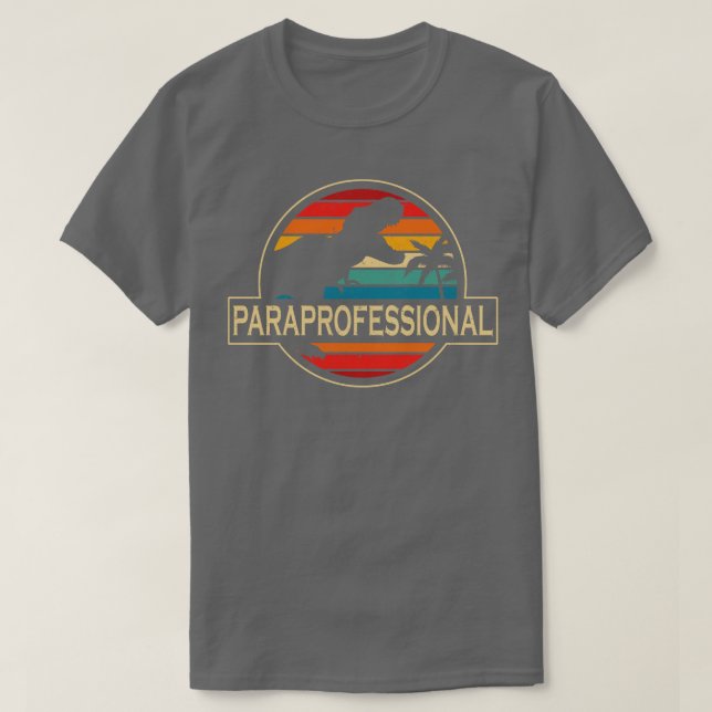 T-shirt Dinosaure Paraprofessionnel (Design devant)