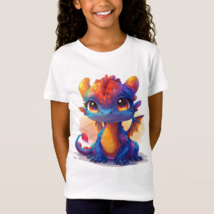 T-Shirt Dinosaure pour bébé en néon électrique - D brillan