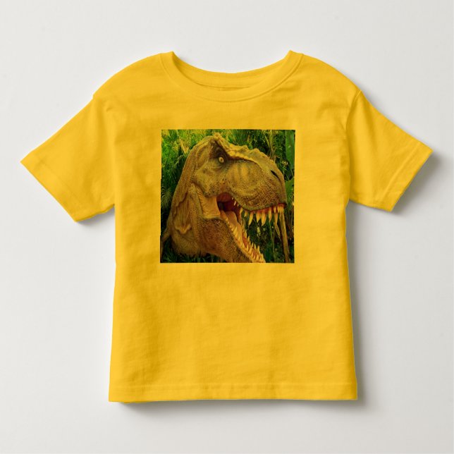 T-shirt dinosaure pour enfants (Devant)